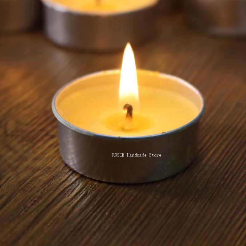 Candle Making Pot - Kotak aluminium bundar lilin teh kosong