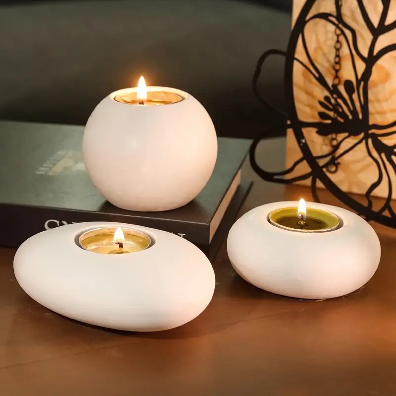 Candle Making Pot - Cetakan Silikon Resin Tempat Lilin Tealight,