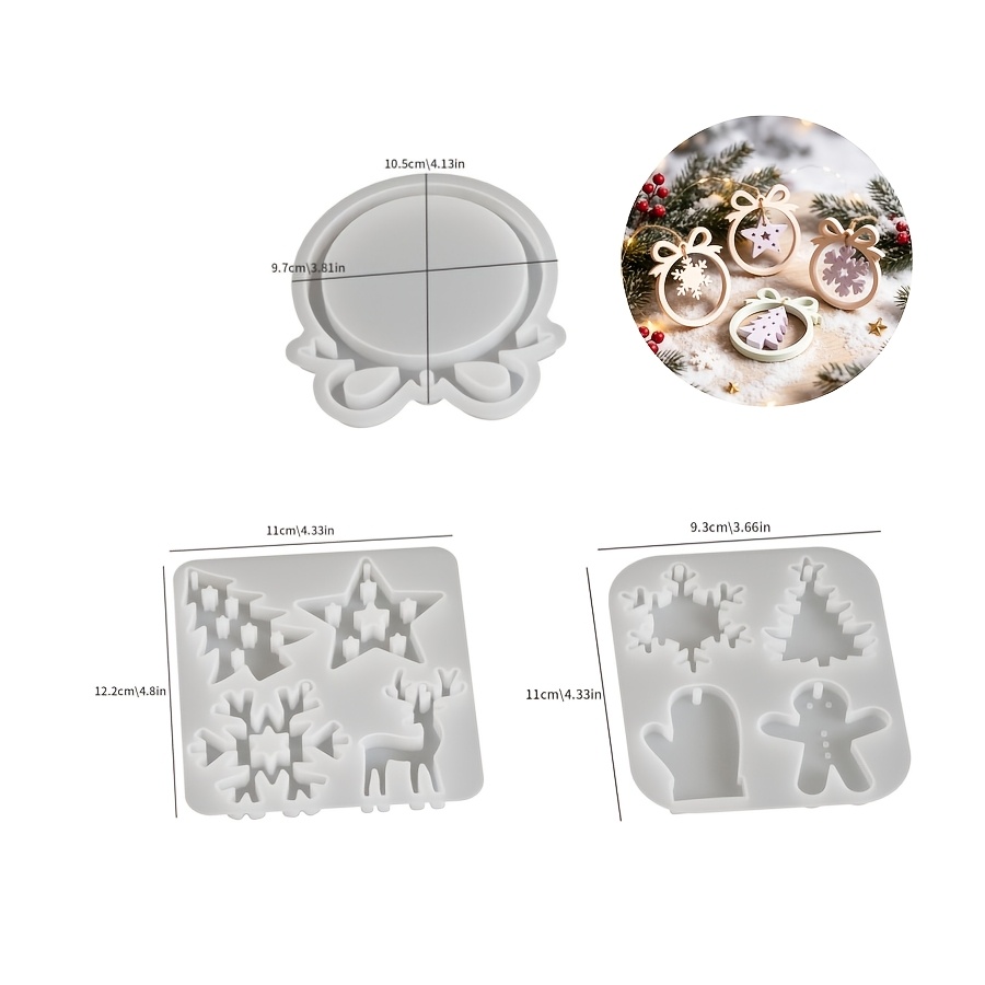 1/3 buah cetakan silikon resin - Candle Making Things ulasan dan harga