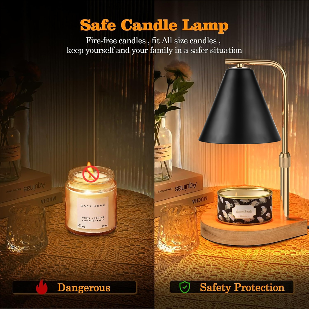 Lampu Pemanas Lilin Hitam deng - Candle Making Things ulasan dan harga