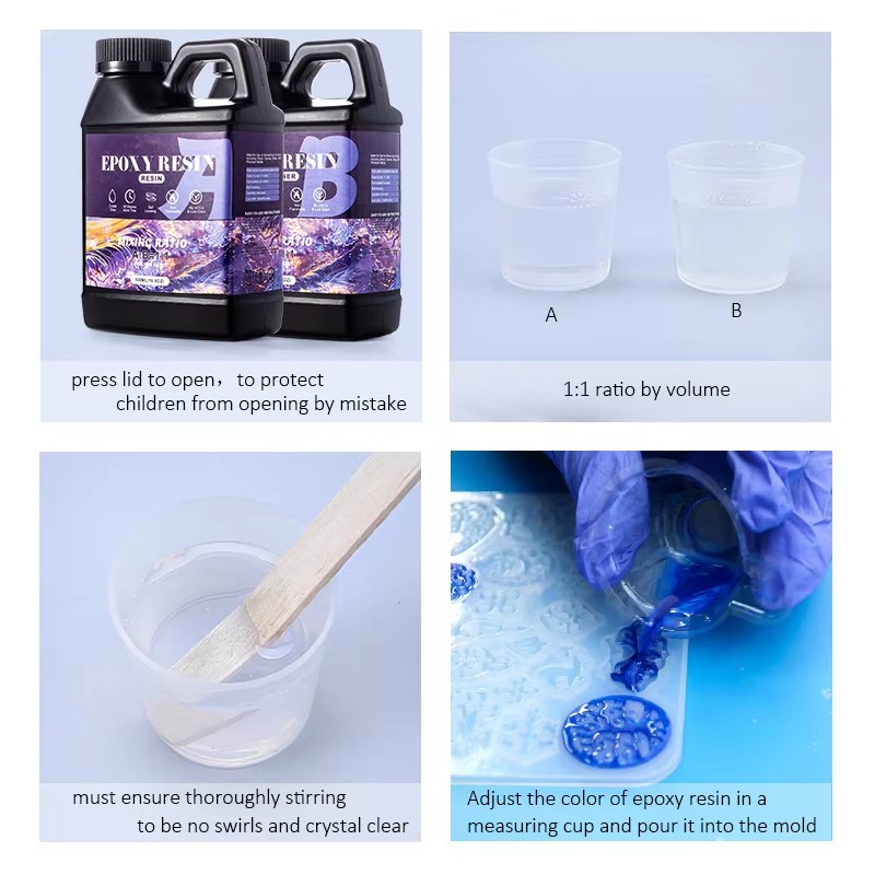 Campuran Mudah 1:1 Kit Resin E - Candle Making Equipment ulasan dan harga