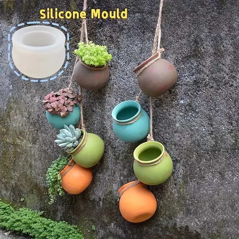 Cetakan Pot Bunga Silikon, Cet - Candle Making Pot ulasan dan harga