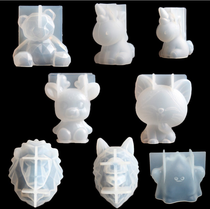 Transparan Unicorn Silikon Epo - Candle Making Things ulasan dan harga