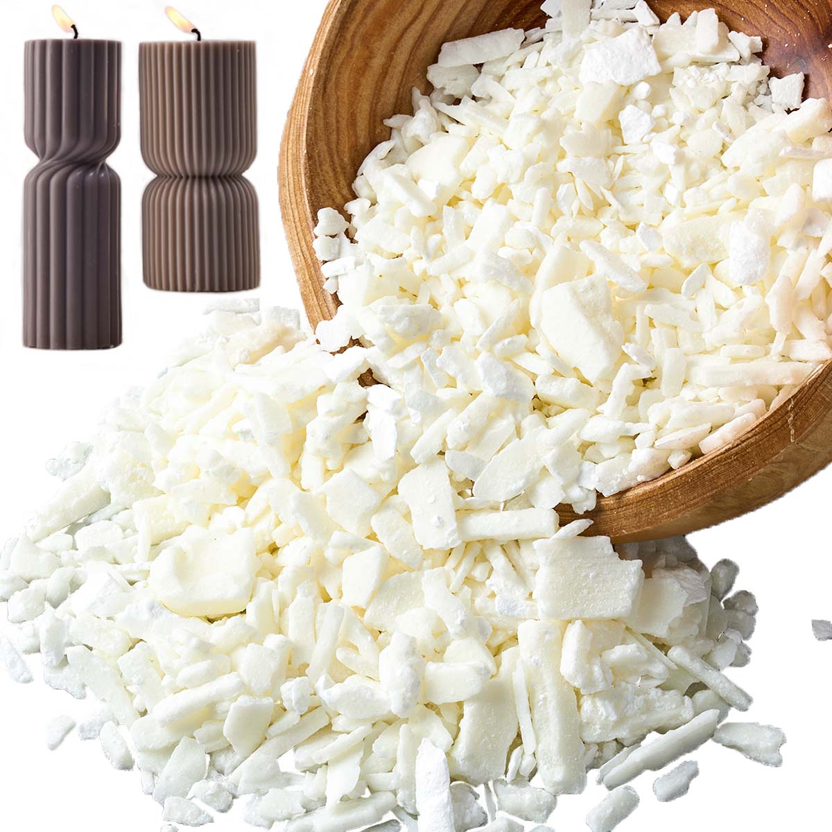 1 Pon Lilin Kedelai Putih Murn - Candle Making Experience ulasan dan harga