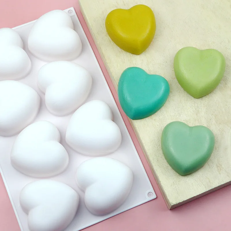 Love Heart cetakan sabun silik - Candle Making Experience ulasan dan harga