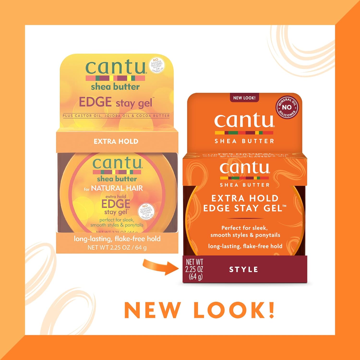 Cantu Edge Gel sampo & Conditi - Coconut Wax Flake ulasan dan harga