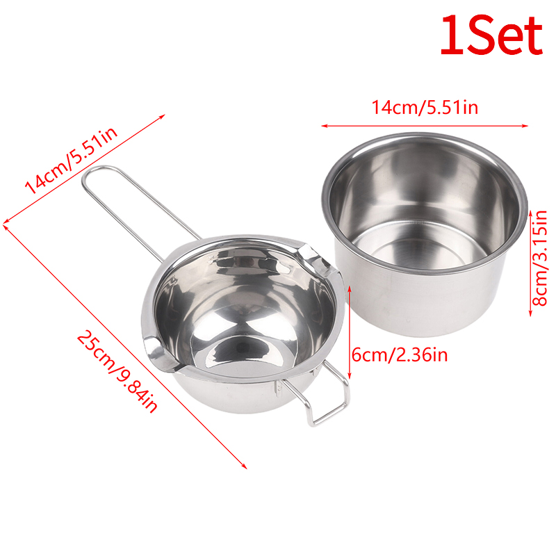 1 Set Panci Pelebur Lilin deng - Candle Making Pot ulasan dan harga