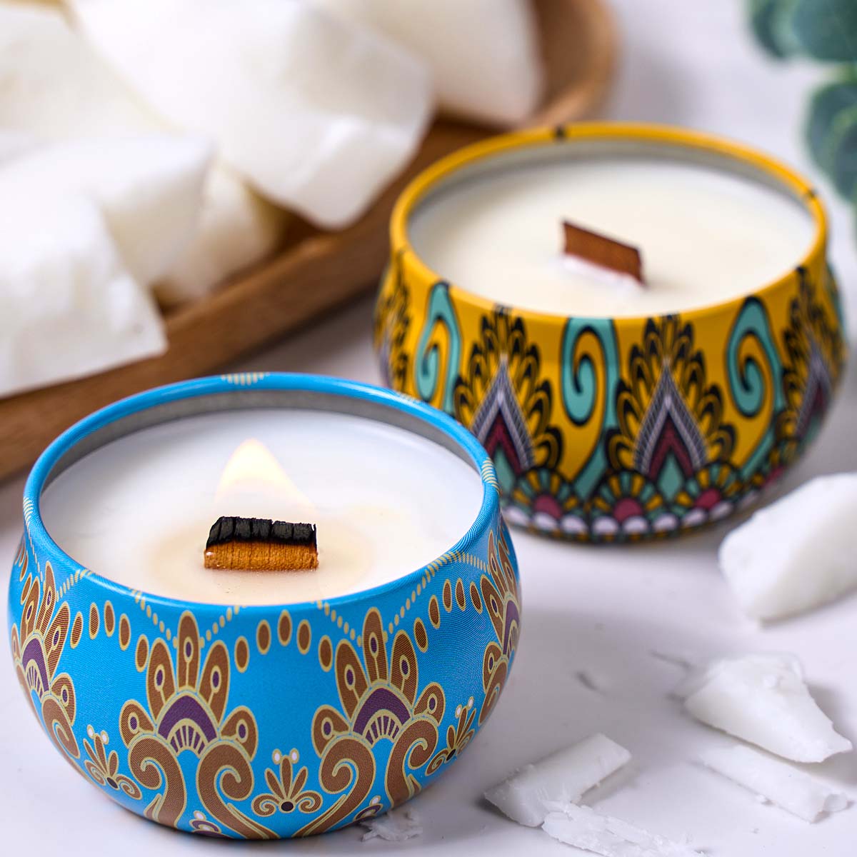 1LB Lilin Putih Berbahan Lilin - Coconut Wax Flake ulasan dan harga